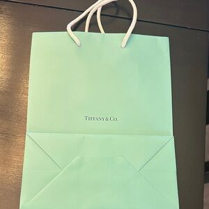 Tiffany & Co. Blue shopping  Bag  8x10 in